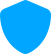 A blue hexagon is shown on the black background.